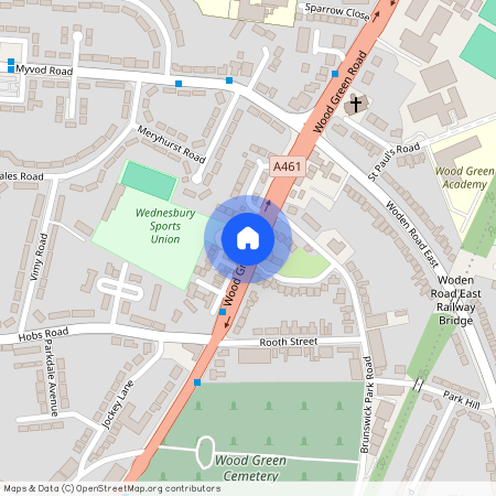 Wood Green Road, Wednesbury