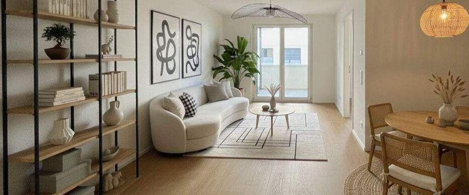 Neubauhighlight: 1-Zimmer Wohnung - modern, hell und hochwertig - Foto 1