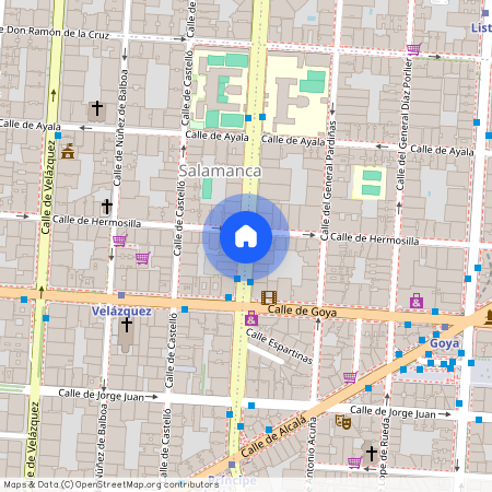 Calle del Príncipe de Vergara, Madrid, Community of Madrid 28001