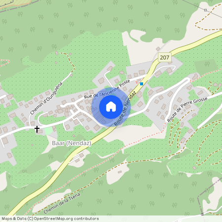 1996, Baar (Nendaz), Route de Plan-Baar, 2