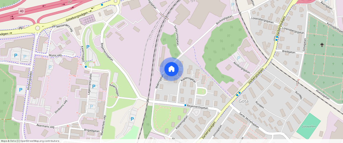 Borås, Majorsgatan, **, 50431