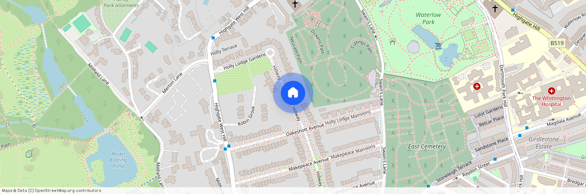 Hillway, Highgate, N6