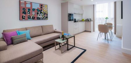 1 bedroom serviced apartment to rent - Photo 2