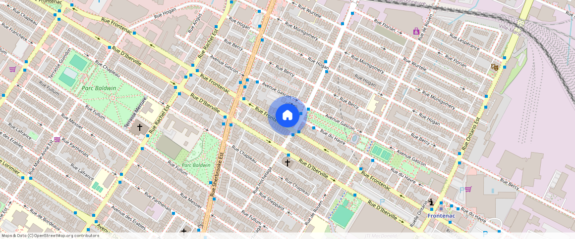 ** Rue Frontenac, Ville-Marie, Ville-Marie, Ile de Montréal, H2K 1G7