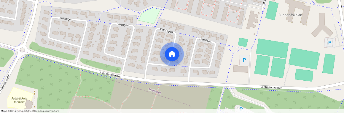 Videstigen, Skellefteå