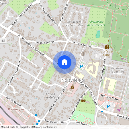 Rue André Le Bourblanc 38, 78590 Noisy-le-Roi, Paris