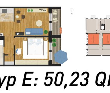 Barrierrearme 2-Raumwohnung mit Balkon in zentraler Lage - Foto 4