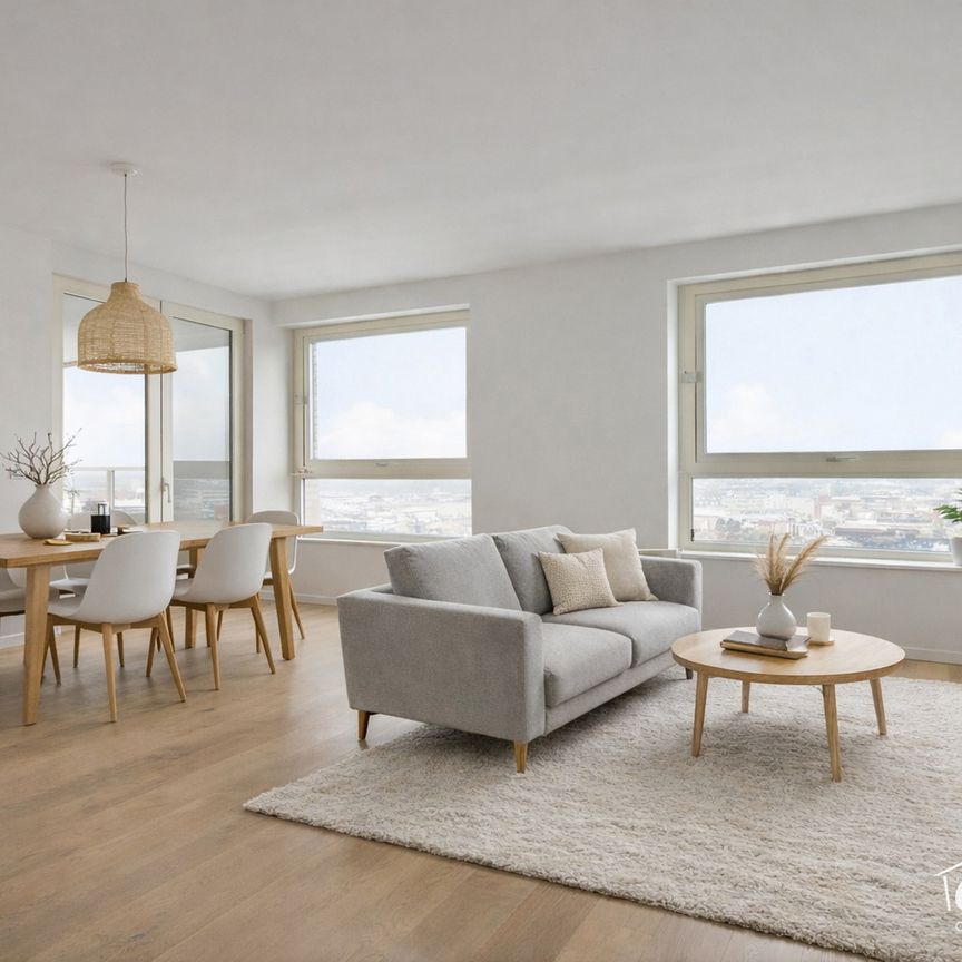 Appartement te huur in Antwerpen met 2 slaapkamers - Foto 1