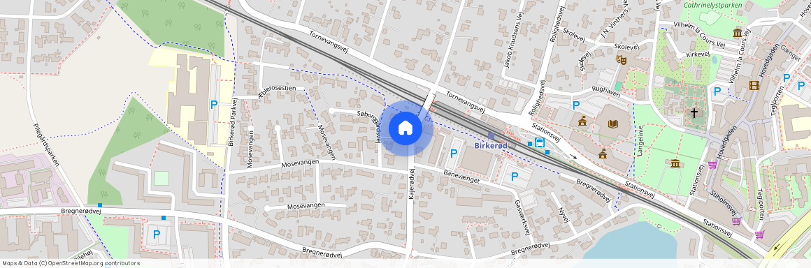 Kajerødvej 84, 2. tv., 3460 Birkerød