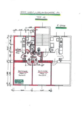 !! Nähe Quellenstraße / U-Bahnnähe !! Ablösefreie im 5. Stock gelegene (KEIN LIFT) 2 Zimmer Wohnung, zentral begehbar - WG geeignet, zu vermieten! - Foto 5