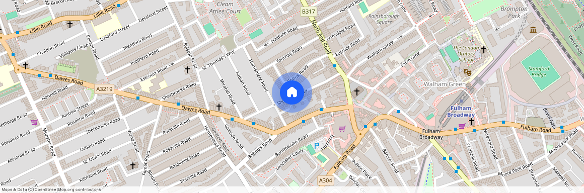 Shorrolds Road, Fulham, SW6, London