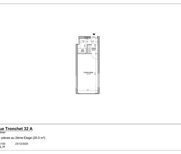 1 Zimmer, 21 m², 8. Stock - Photo 2