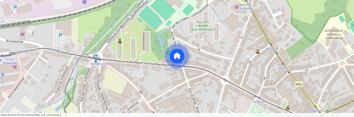 Rue de l'Azur, 12, 10, 1082, Sint-Agatha-Berchem