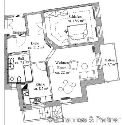 01309 Dresden - Striesen , Borsbergstraße 14 WE 104 - Photo 1