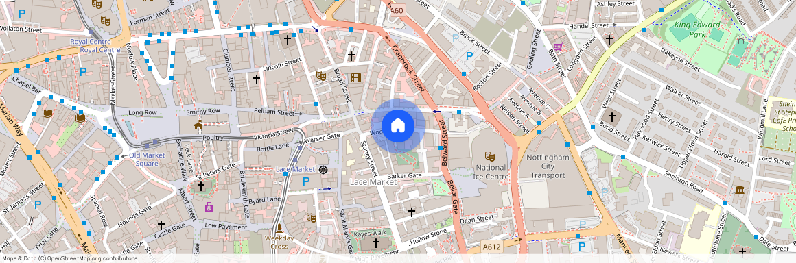 The Habitat, Woolpack Lane, Nottingham, NG1 1GJ, Nottingham