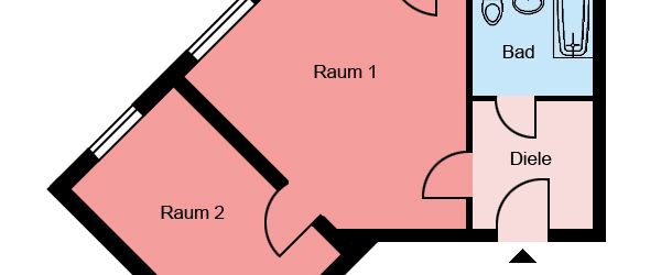 Demnächst frei! 2-Zimmer-Wohnung in Witten Mitte - Foto 1