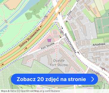 Fort Służew | Balkon | Ciche | Okna od Podwórka - Zdjęcie 1