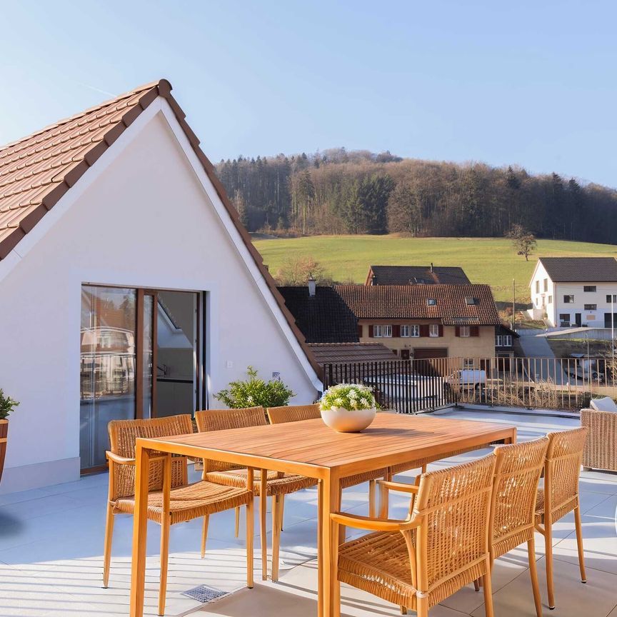 2.5-Zimmer Maisonette mit Bergblick in Obermumpf mieten - Foto 1