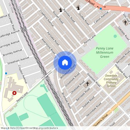 Penny Lane, Mossley Hill, Liverpool, L18 1DG