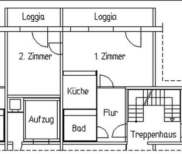 2-Raum-Wohnung mit 54 m² in Sachsendorf - Photo 2