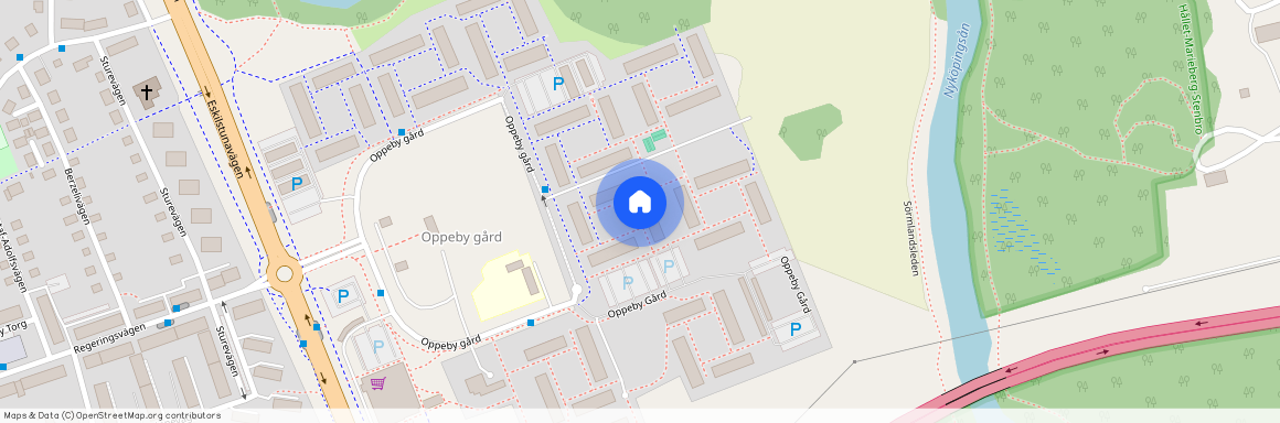 Nyköping, Oppeby Gård, 147, 61155