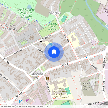 ul. Średnia, Główna, Nowe Miasto, Poznań, wielkopolskie