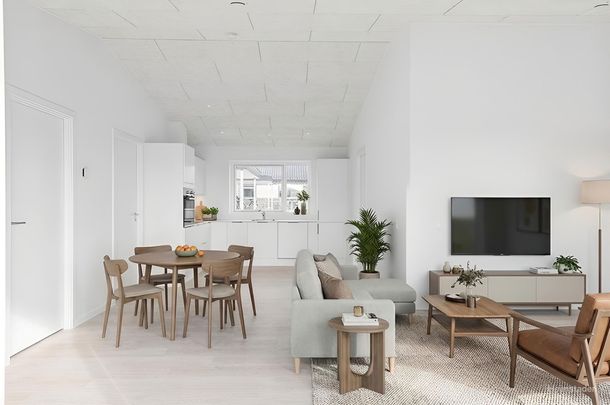 Bliv en del af det populære Mejrup Have, med et skønt velindrettet rækkehus. - Foto 1