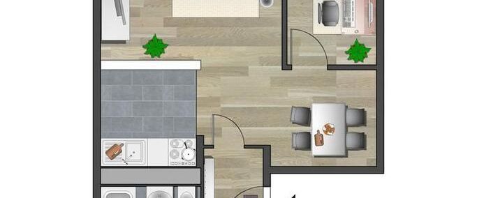 3-Raum-Wohnung - Foto 1