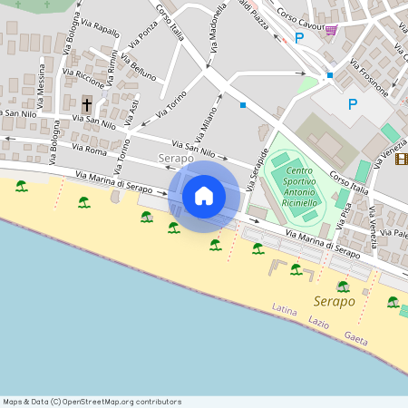 Via Marina di Serapo, Gaeta