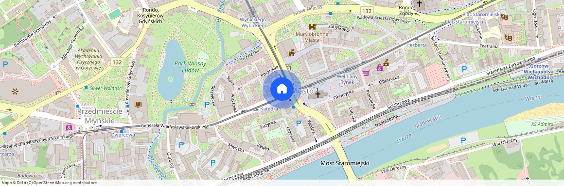 ul. gen. Władysława Sikorskiego, Śródmieście, Gorzów Wielkopolski, lubuskie