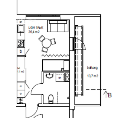 Klockelundsvägen, Farsta - Foto 1