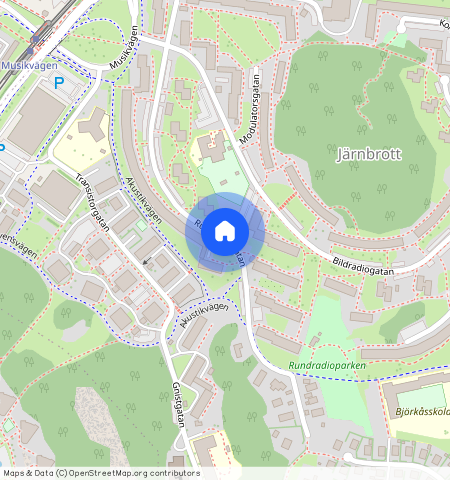 Rundradiogatan, Västra Frölunda