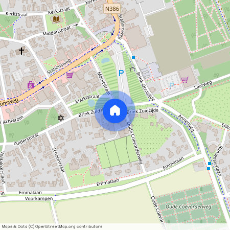 Brink Z.Z. 12, Zuidlaren, 9471AB