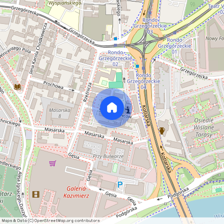 ul. Masarska, Grzegórzki, Grzegórzki, Kraków, małopolskie