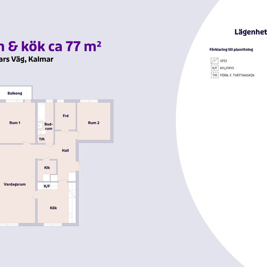Två Systrars Väg 17 B, Kalmar - Foto 2