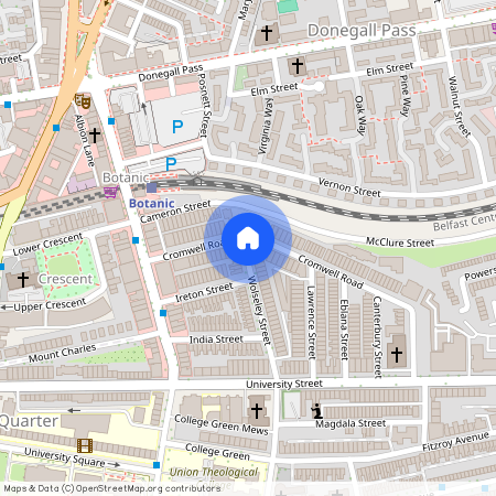 Great 6 Bedroom Apartment, 37 Cromwell Road, Botanic, Belfast, BT7 1JX