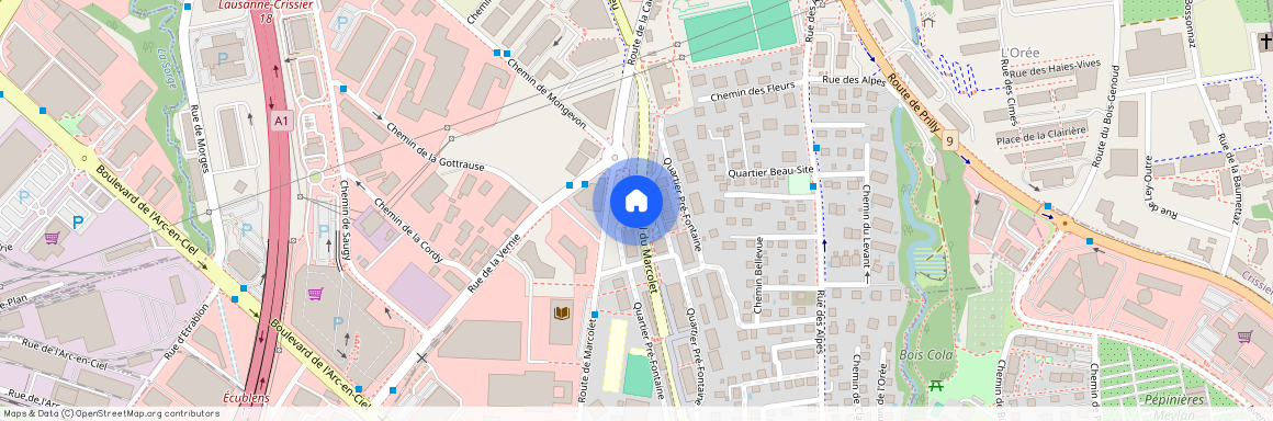 Quartier Pré-Fontaine 21, 1023 Crissier