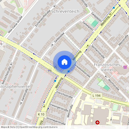 Westring 255-257, 24116 Kiel OT Ravensberg