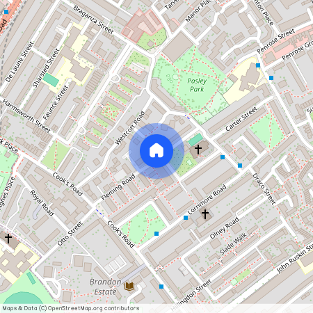 Lorrimore Square, Kennington, London, SE17