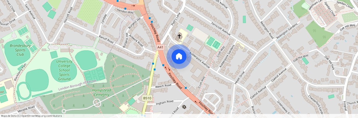 Caulfield House, 1 Penrose Gardens, Hampstead, London