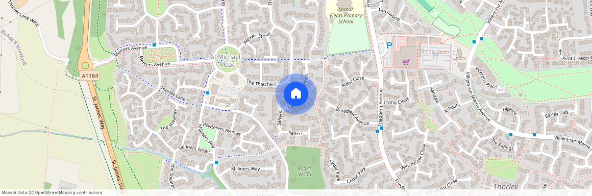 Salters, St Michaels Mead, Bishops Stortford, Herts, CM23