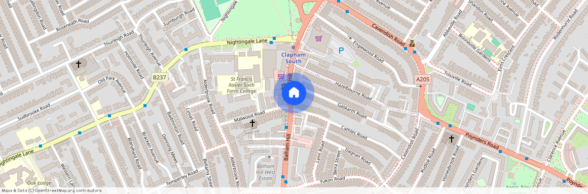 Flat 1, 53-55 Balham Hill, London, Epsom