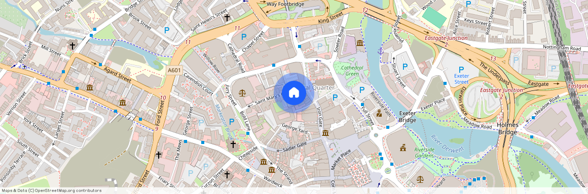 St. Marys Gate, Derby, Derbyshire, DE1