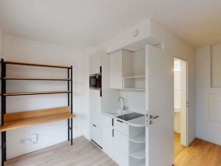 Möbliertes 1-Zimmer-Apartment mit Balkon in Erlangen - Foto 3