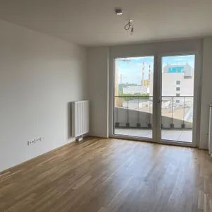 Moderne, helle Neubauwohnung mit 54m2 + 8m2 Balkon - Foto 1