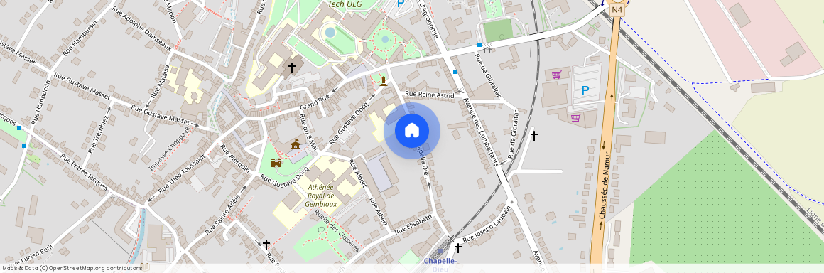 Rue Chapelle Dieu, 14, B4, 5030, Gembloux
