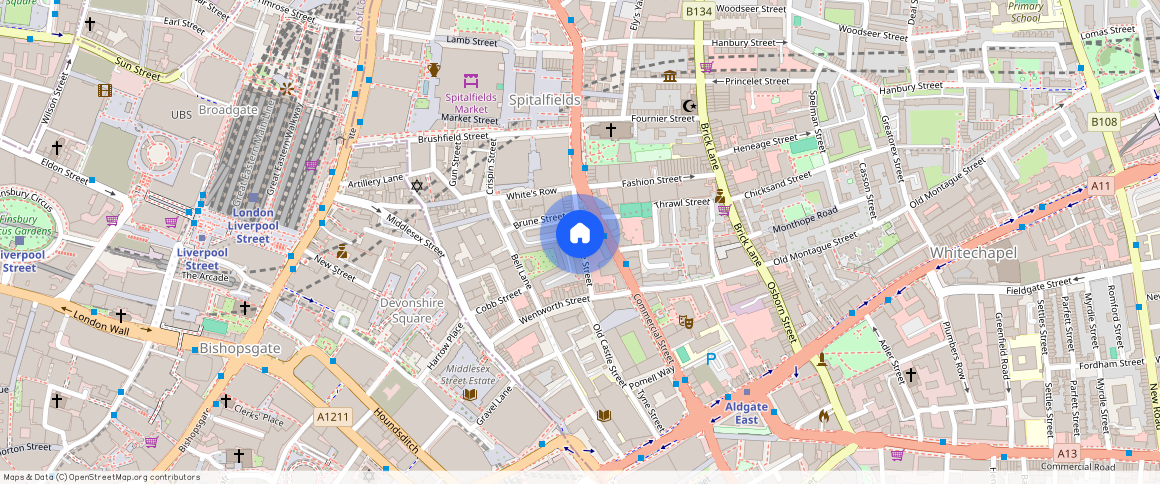 Toynbee Street, Aldgate, E1, London