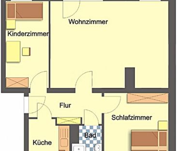 Wohnung, 3 Zimmer (71,82 m²) - Photo 2