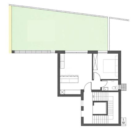 2.5 Zimmer, 44 m² - Foto 3