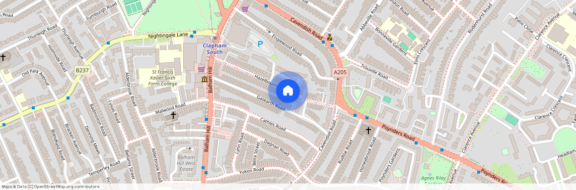 Hazelbourne Road, Clapham South, SW12